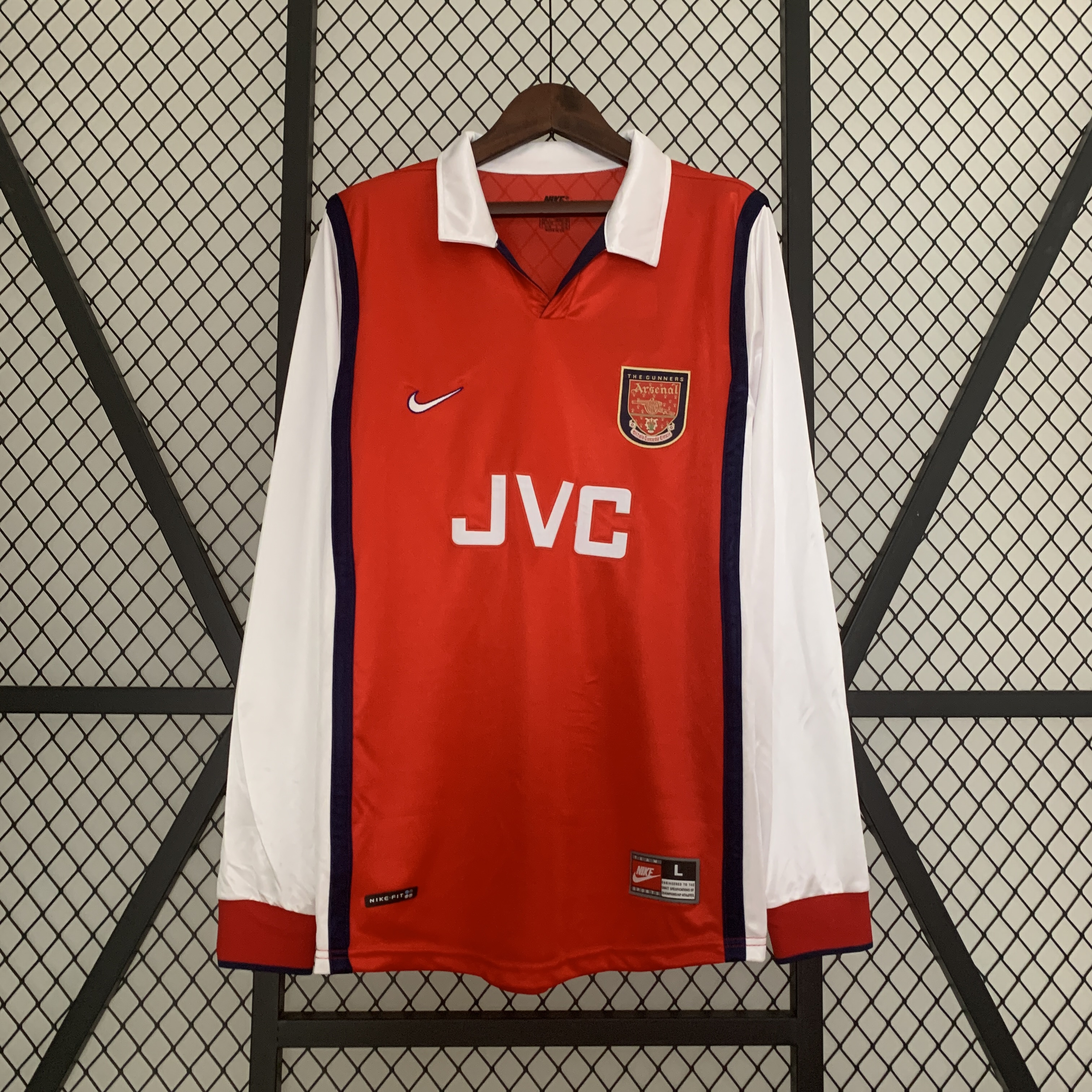 Arsenal Retro 98-99 Home Long Sleeve Jersey